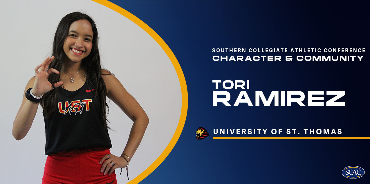 Tori Ramirez, University of St. Thomas, Women's Cross Country - Character & Community