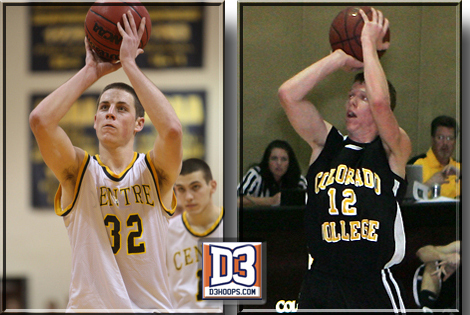 Centre's Noll, Colorado College's Rose named D3hoops All-Region