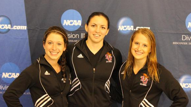 Trinity Diving Trio Earn All-America Honors