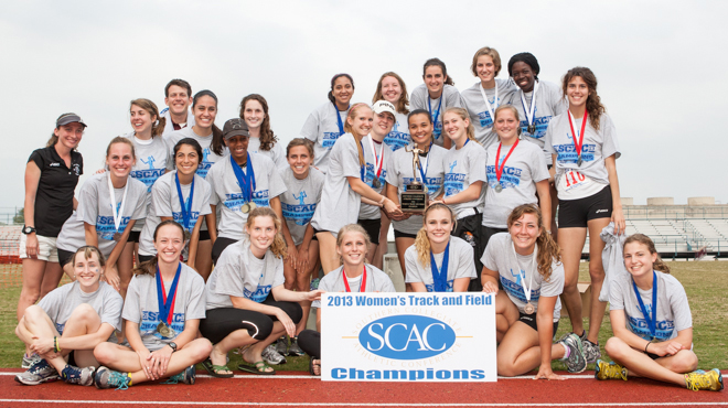 Trinity women earn 2013 SCAC Track & Field Championship