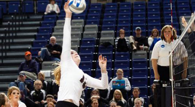 Trinity Falls in NCAA Volleyball First Round Playoff Match