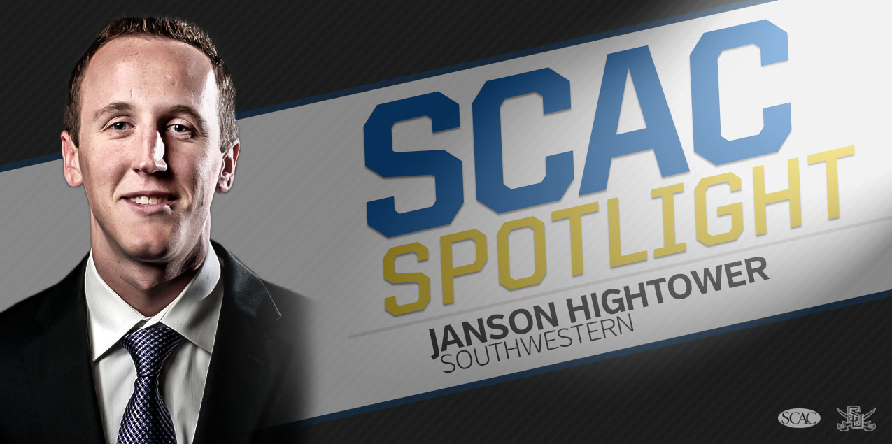 SCAC SPOTLIGHT: Janson Hightower, Southwestern University