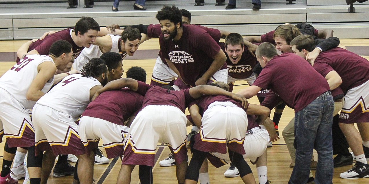 Centenary Men Hold On To Advance to SCAC Semifinals
