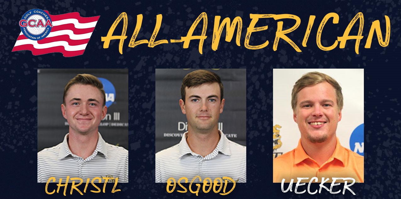Southwestern's Osgood and Christl, Texas Lutheran's Uecker Earn All-America Honors
