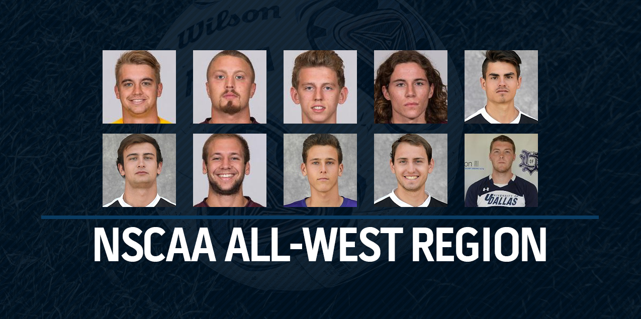 Ten SCAC Men's Soccer Student-Athletes Earn NSCAA All-West Region Honors