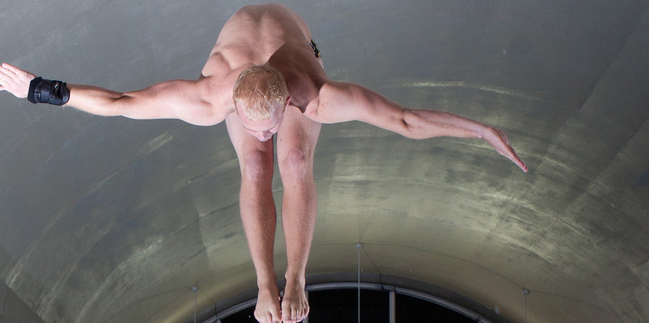 Austin Howlett, Colorado College, 2015 Male Diver of the Year