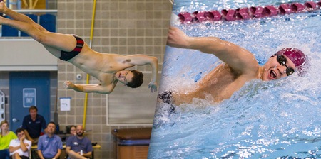 Trinity's Hurrell-Zitelman, MacAskill Named SCAC Male Swimmer and Diver of the Year