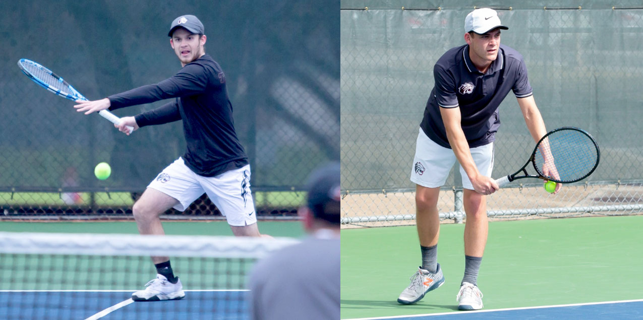 Wilson Hamilton and Christian Settles, Trinity University, Men's Tennis Doubles Team of the Week (Week 4)