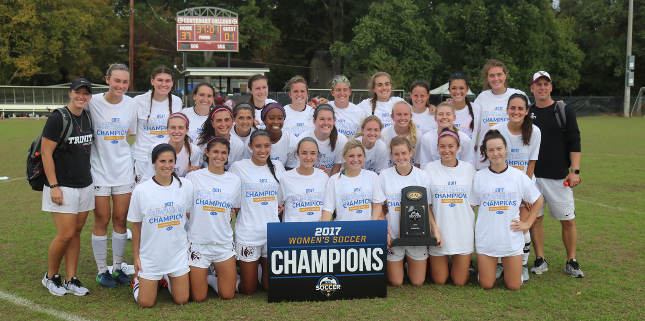 Trinity Secures Ninth Straight SCAC Women's Soccer Title