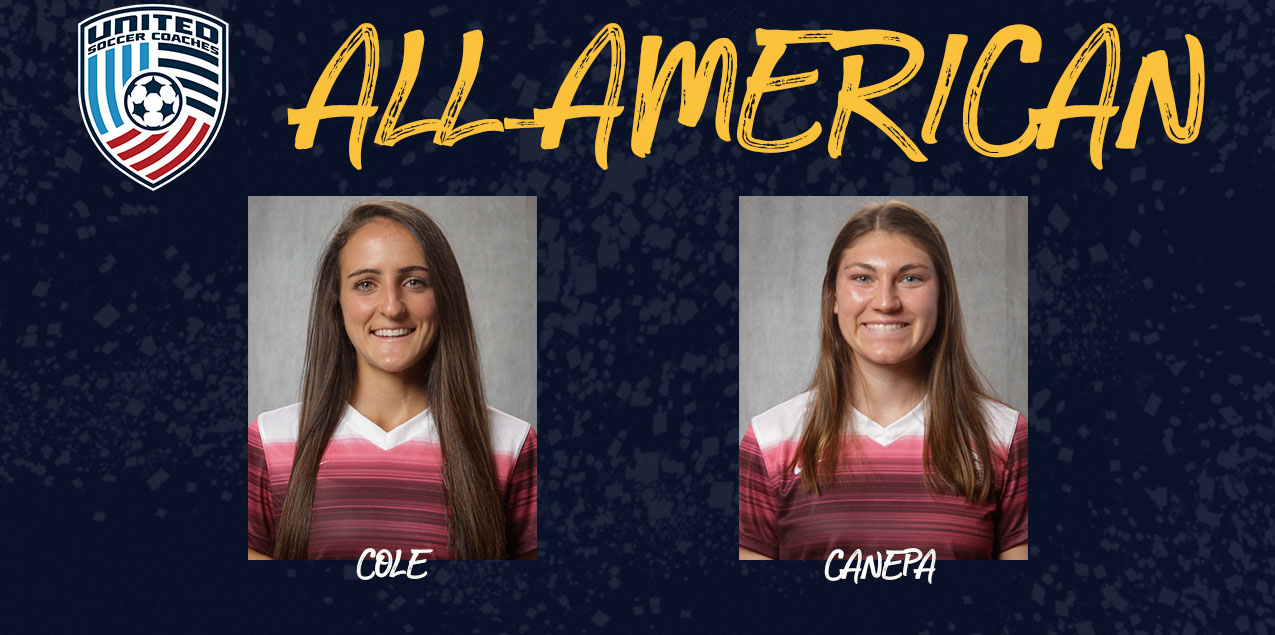 Trinity's Cole, Canepa Selected to United Soccer Coaches' All-America First Team