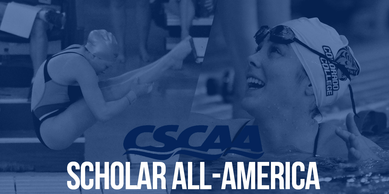 Colorado College; Trinity Swimmers & Divers Earn Scholar All-America Honors