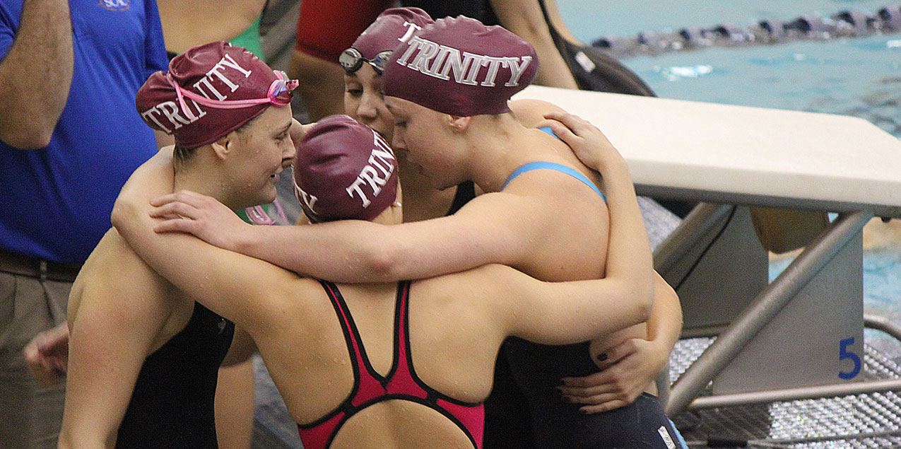 Trinity Women Extend Lead After Day Two of the 2015 SCAC Swimming & Diving Championship