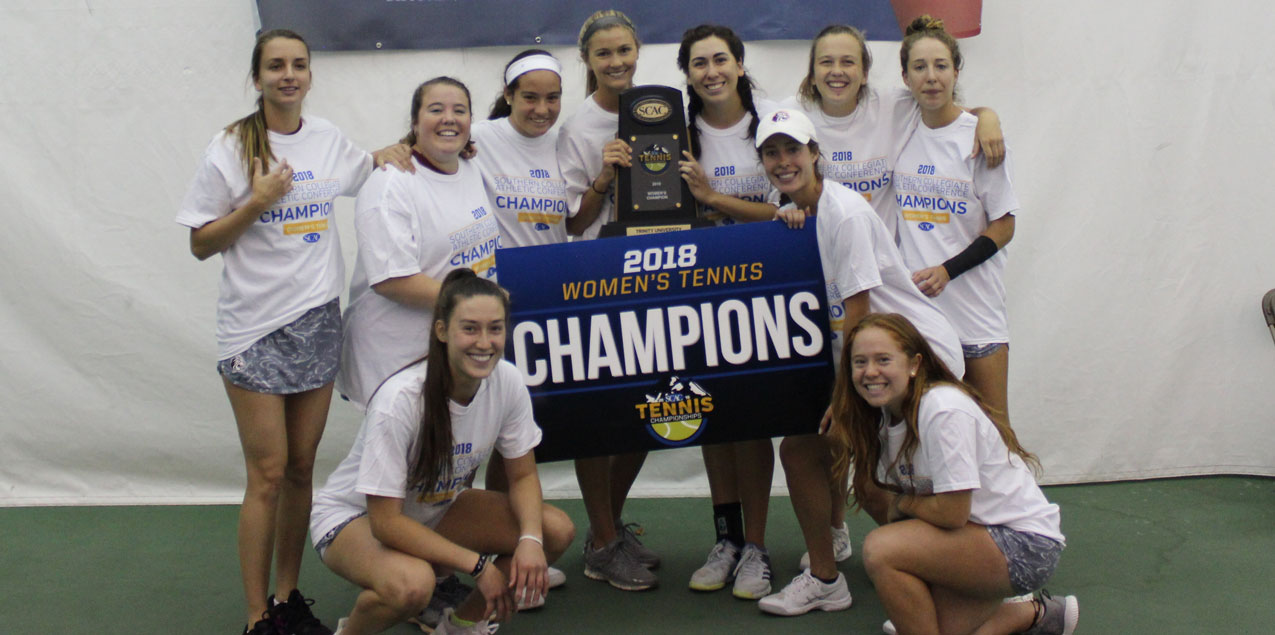 Trinity Captures Seventh Consecutive SCAC Women's Tennis Championship