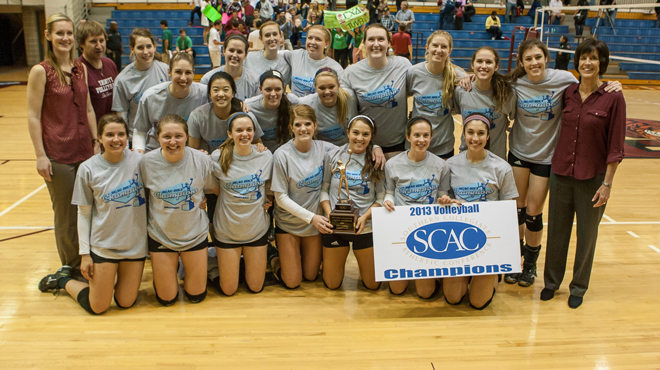 Trinity Wins 2013 SCAC Volleyball Championship