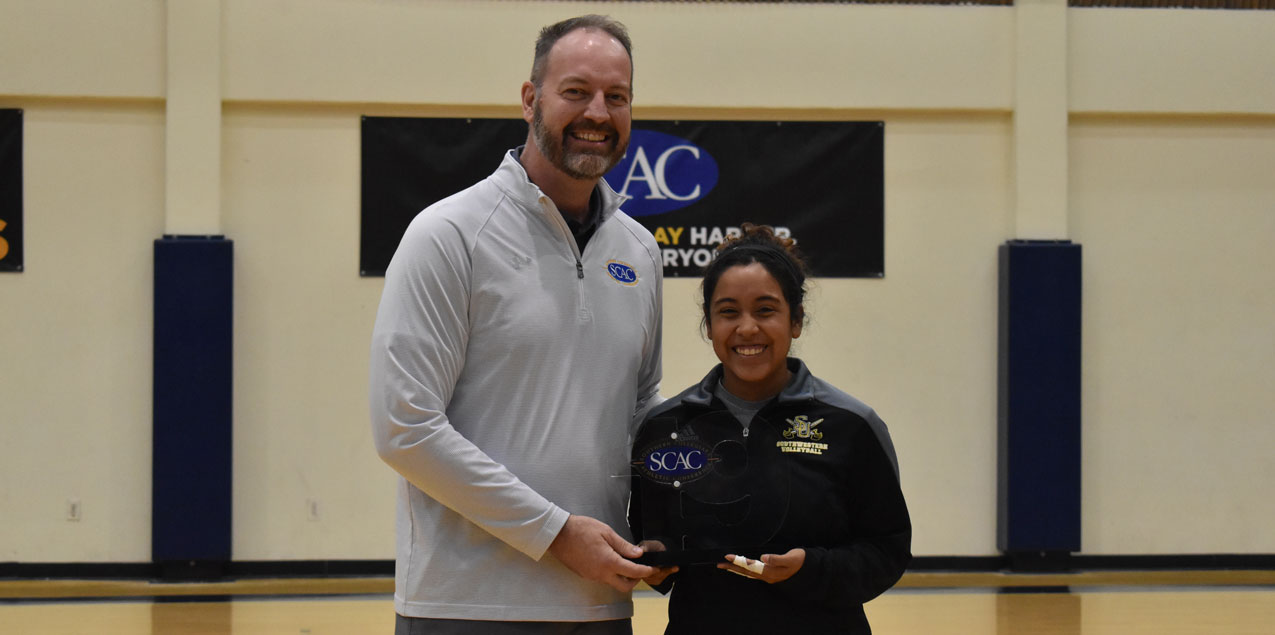 Southwestern's Campos Recognized as SCAC Women's Volleyball Elite 19 Honoree