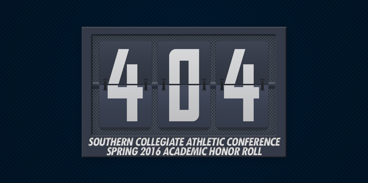 SCAC Has 404 Student-Athletes Earn Academic Honor Roll Honors