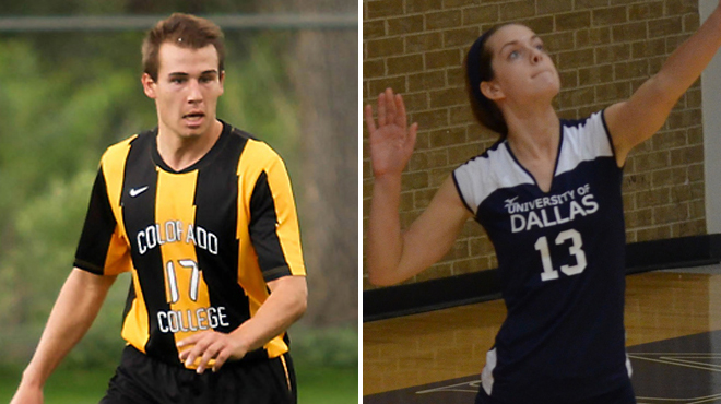 Colorado College's Edmonds; Dallas' Dowgwillo Named SCAC Character & Community Student-Athletes of the Week