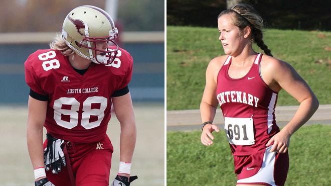 Austin College's McCarthy; Centenary's Thornhill Named SCAC Character & Community Student-Athletes of the Week