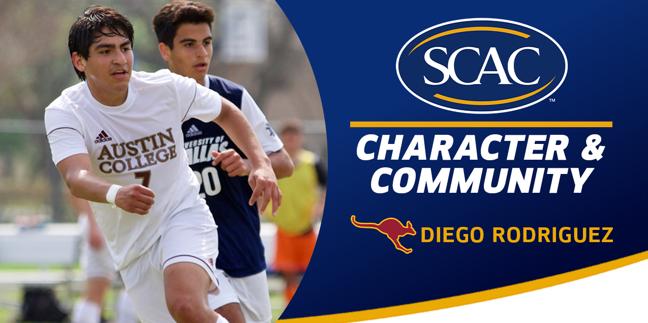 Diego Rodriguez, Austin College, Men's Soccer - Character & Community