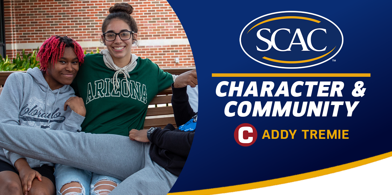 Addy Tremie, Centenary College, Women's Basketball - Character & Community