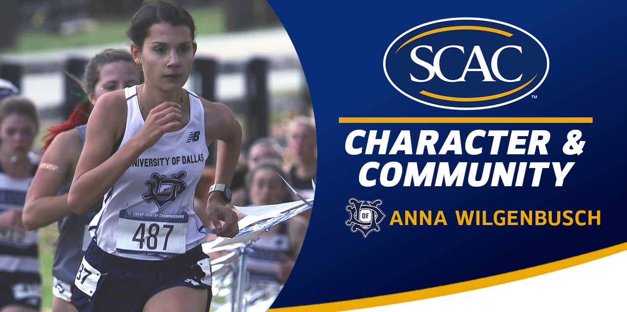 Anna Wilgenbusch, University of Dallas, Women's Cross Country/Track & Field - Character & Community