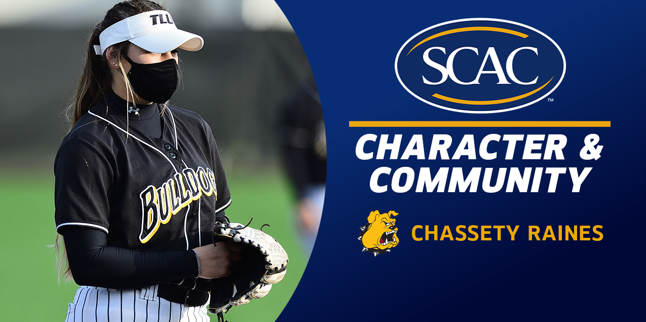 Chassety Raines, Texas Lutheran University, Softball - Character & Community