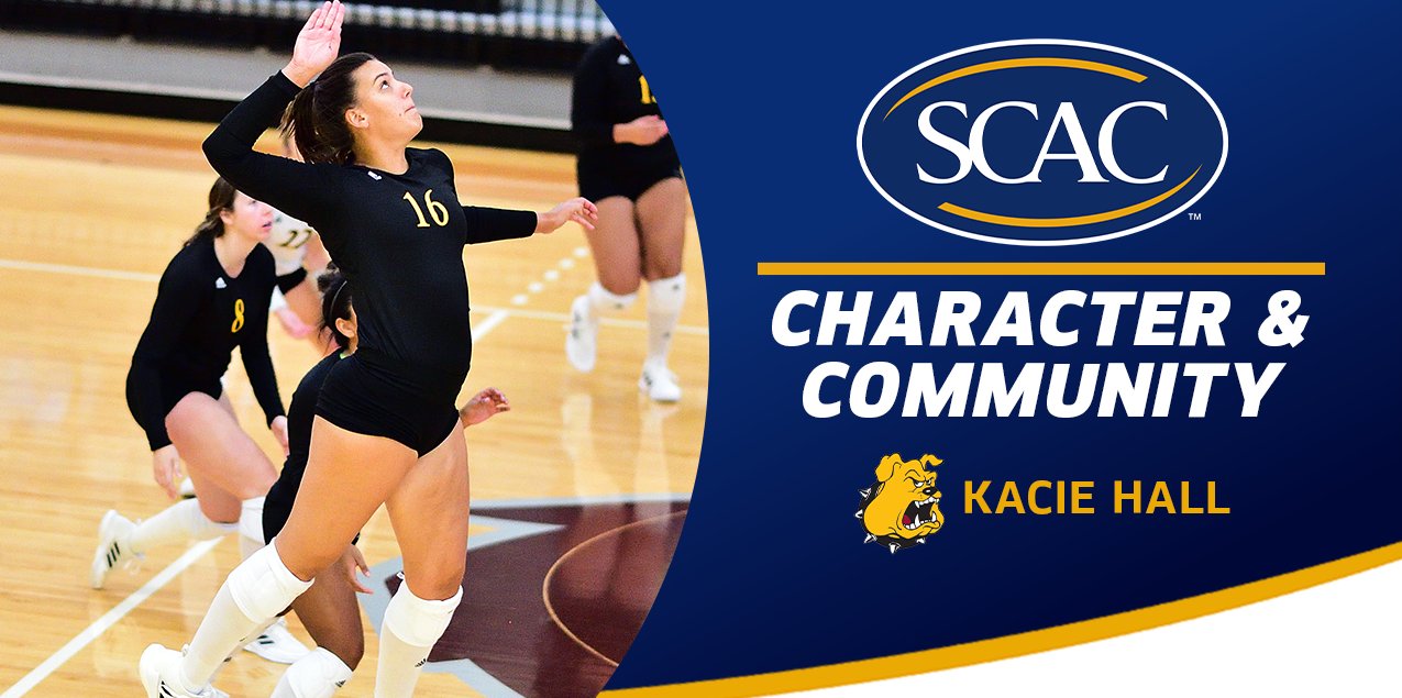 Kacie Hall, Texas Lutheran University, Women's Volleyball - Character & Community