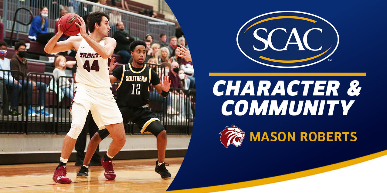 Mason Roberts, Trinity University, Men's Basketball - Character & Community