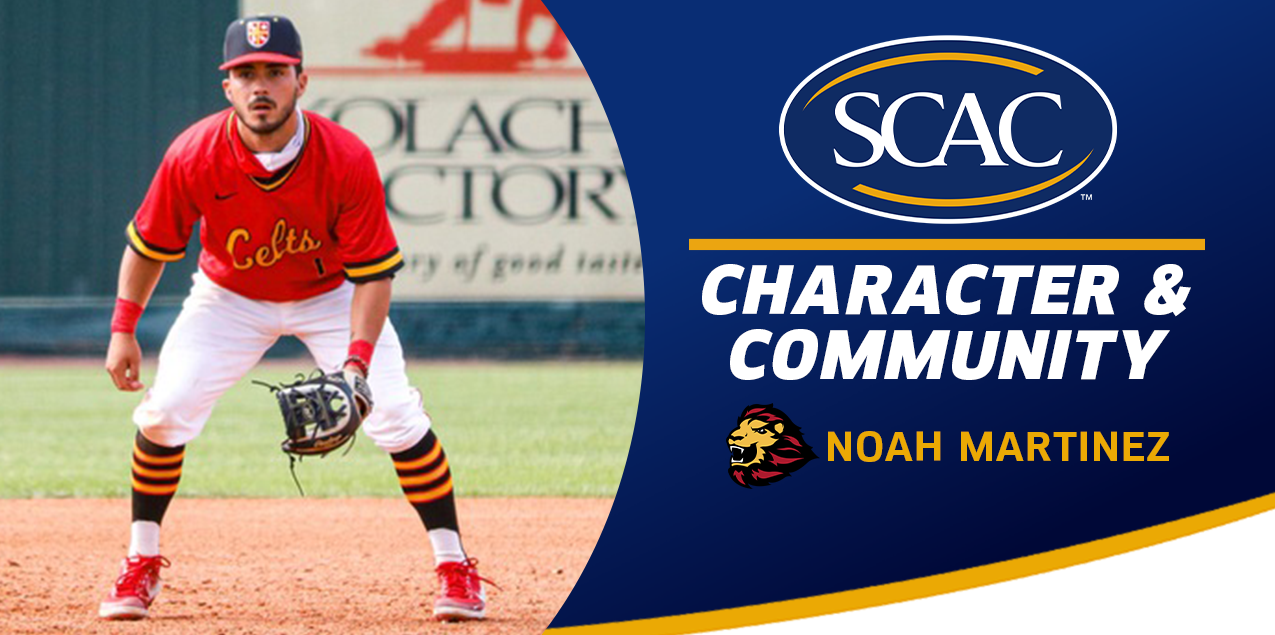 Noah Martinez, University of St. Thomas, Baseball - Character & Community