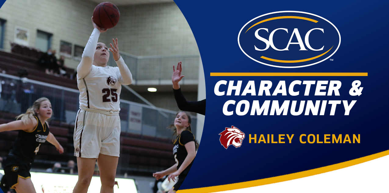 Hailey Coleman, Trinity University, Women's Basketball - Character & Community