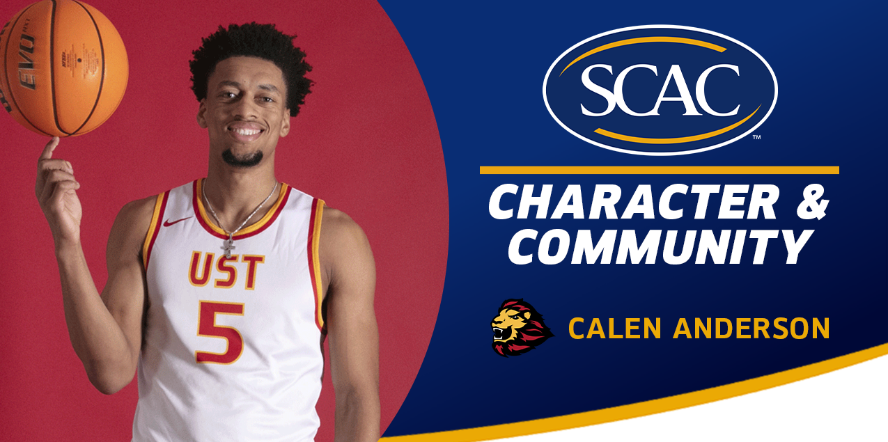 Calen Anderson, University of St. Thomas, Men's Basketball - Character & Community