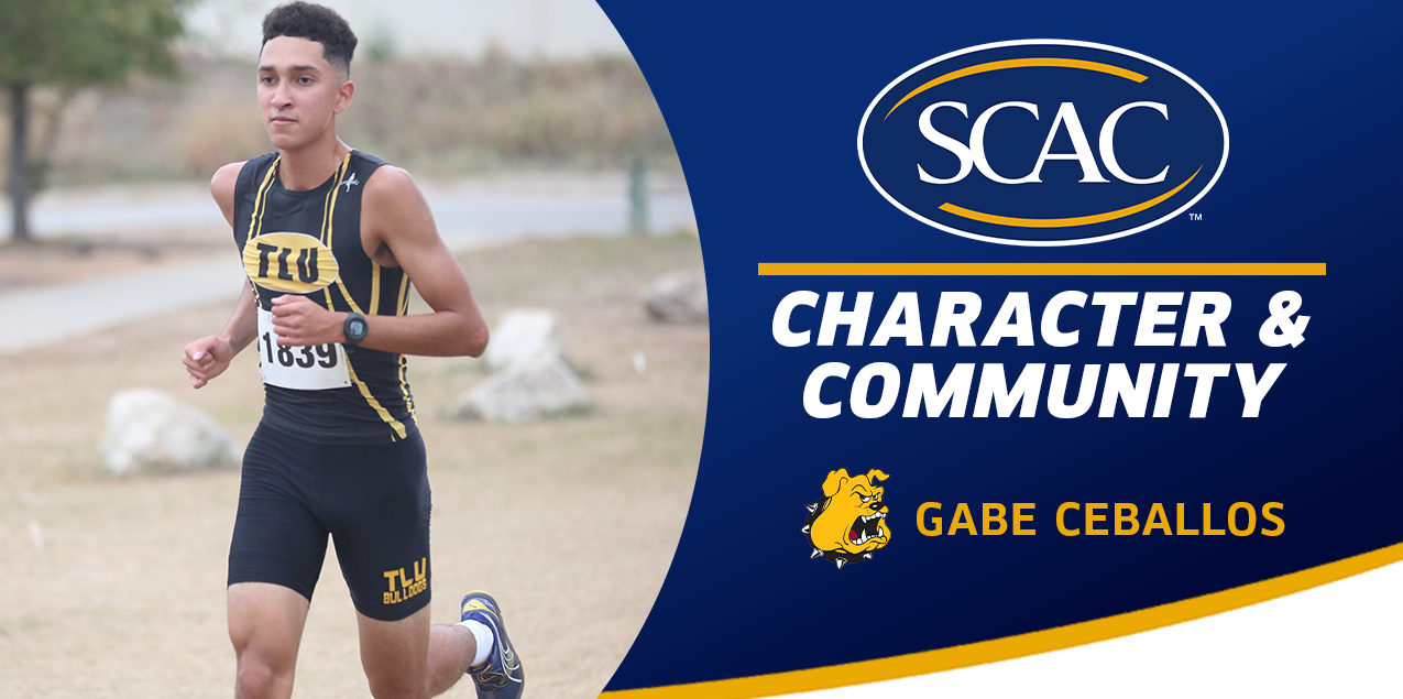 Gabe Ceballos, Texas Lutheran University, Men's Cross Country - Character & Community