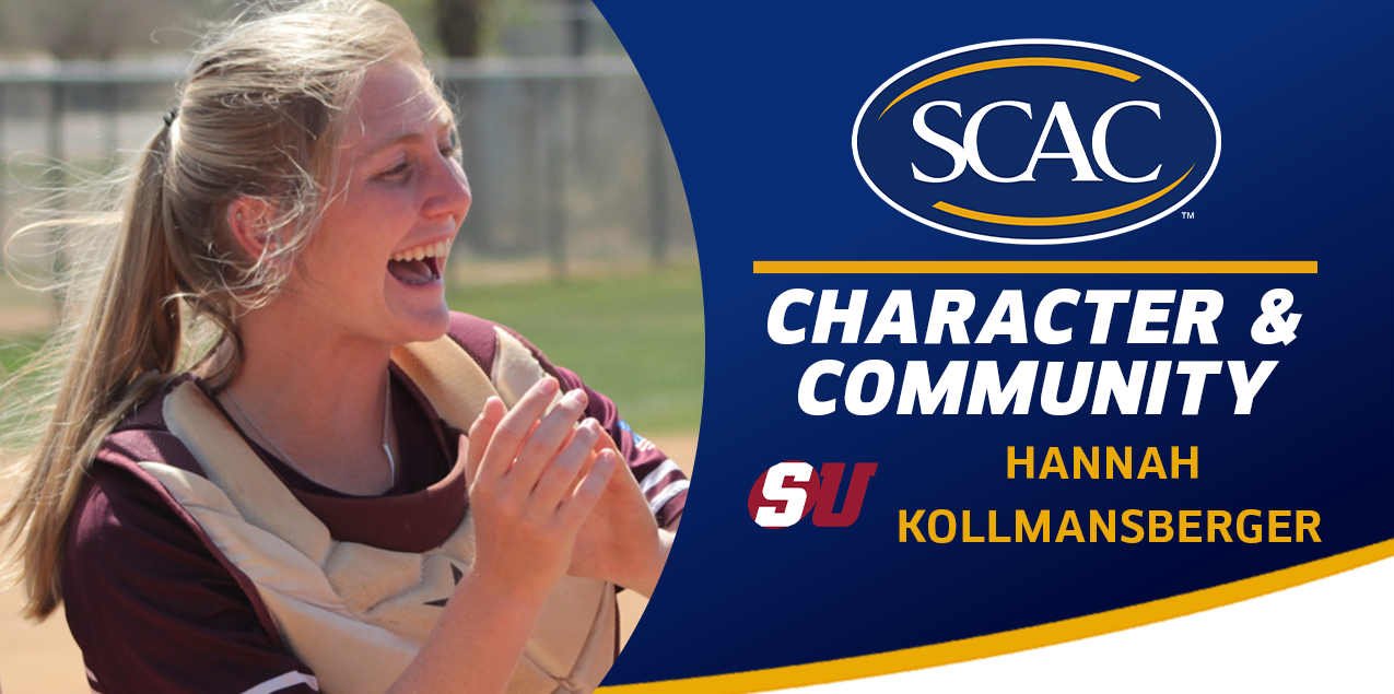 Hannah Kollmansberger, Schreiner University, Softball - Character & Community