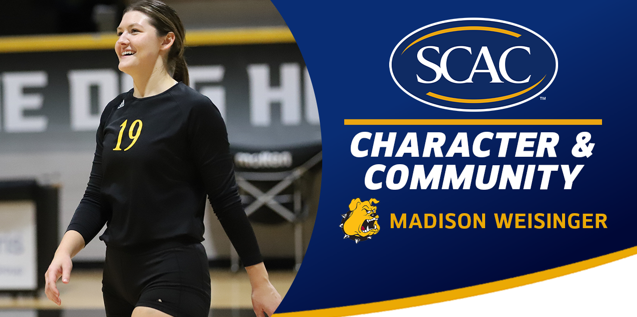 Madison Weisinger, Texas Lutheran University, Volleyball - Character & Community