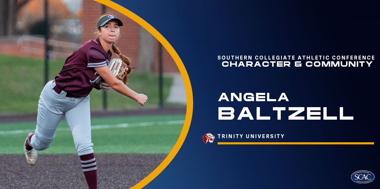 Angela Baltzell, Trinity University, Softball - Character & Community