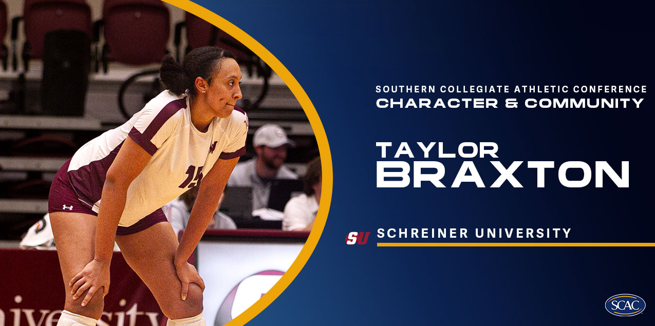 Taylor Braxton, Schreiner University, Women's Volleyball - Character & Community