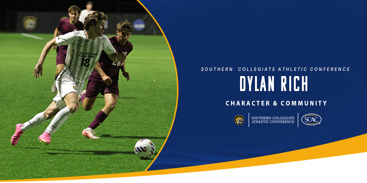 Dylan Rich, Colorado College, Men's Soccer - Character & Community