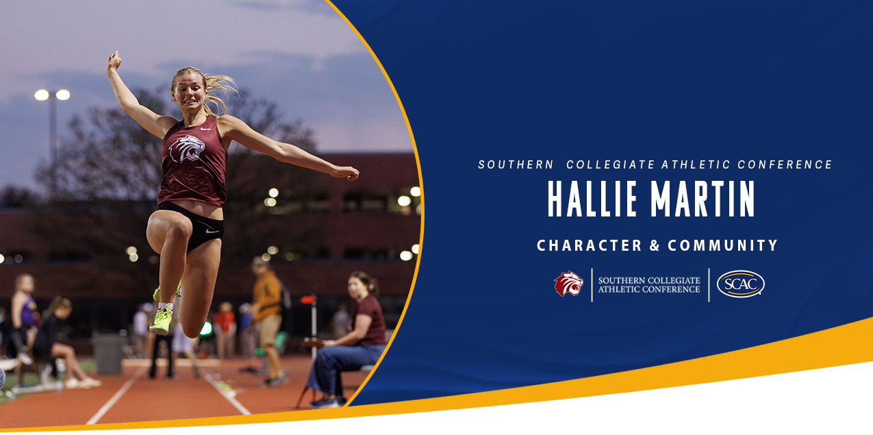 Hallie Martin, Trinity University, Women's Track & Field - Character & Community