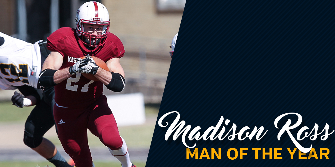 Austin College's Ross Named SCAC Man of the Year