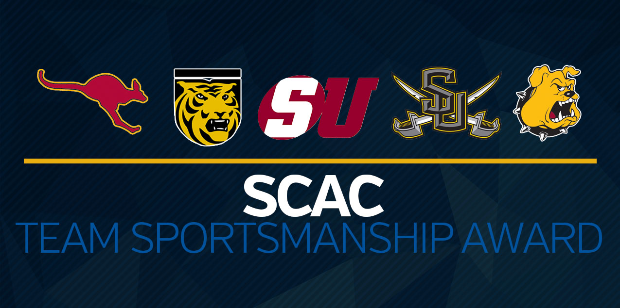SCAC Announces Team Sportsmanship Awards for Spring 2018