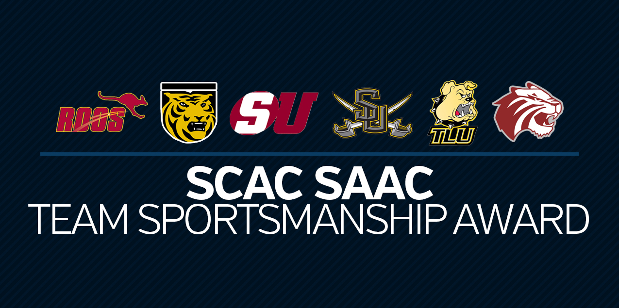 SCAC Announces Team Sportsmanship Awards