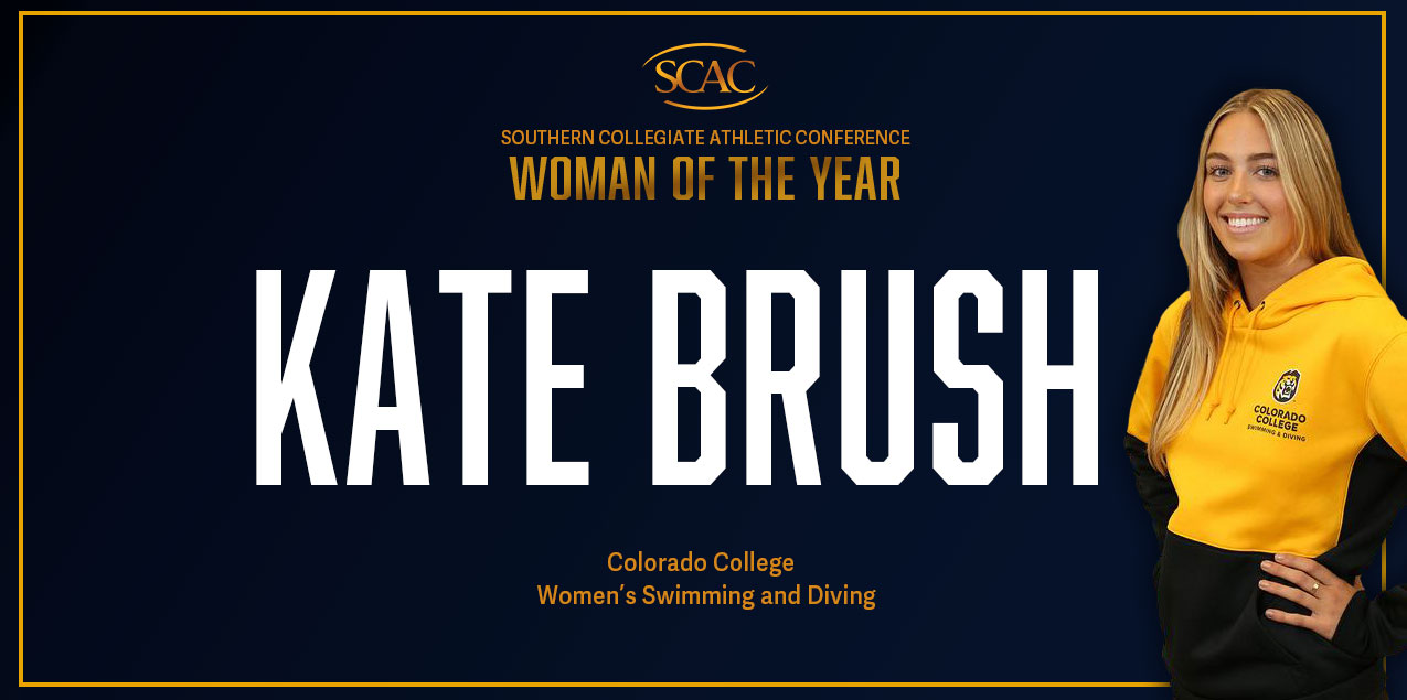 Colorado College's Brush Selected SCAC Woman of the Year