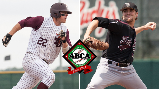 Trinity's Hirschberg and Lucero Named to ABCA All-American Team