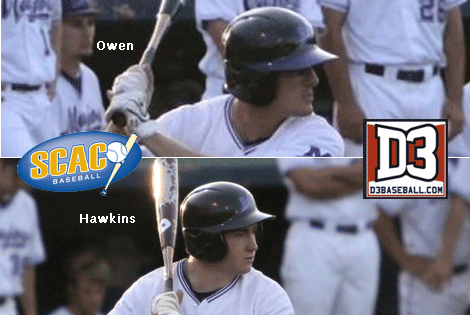 Millsaps' Hawkins & Owen named D3baseball.com All-Americans