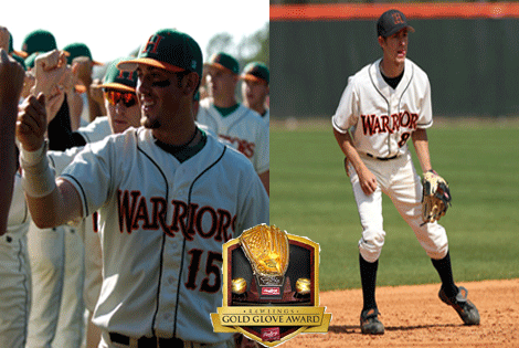 Hendrix's Ward, Gaglio Named to ABCA/Rawlings All-West Gold Glove Team