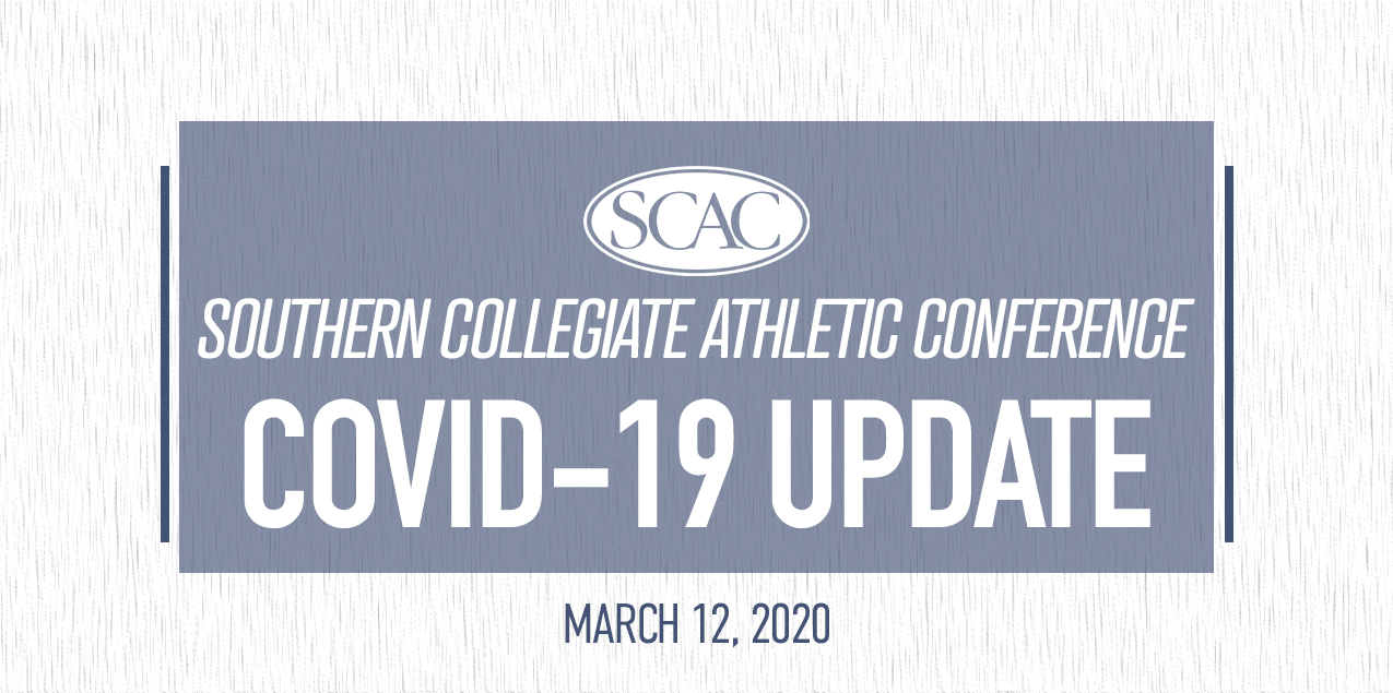 Statement from the SCAC Presidents Council Regarding COVID-19 & Athletics