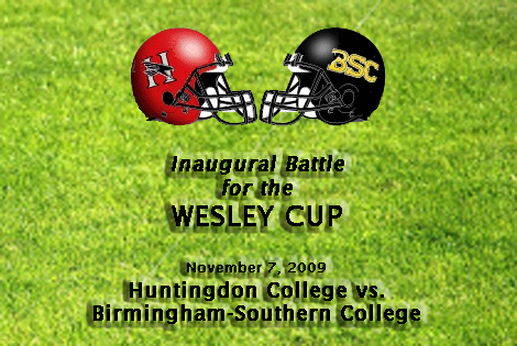 Birmingham-Southern and Huntingdon announce annual gridiron showdown for Wesley Cup