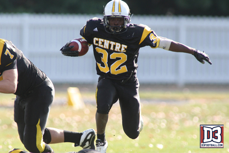 Centre's Pinque selected to D3football.com Team of the Week