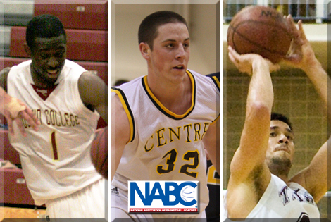 Austin College's Alade, Trinity's Caldarera, and Centre's Noll named NABC All-District