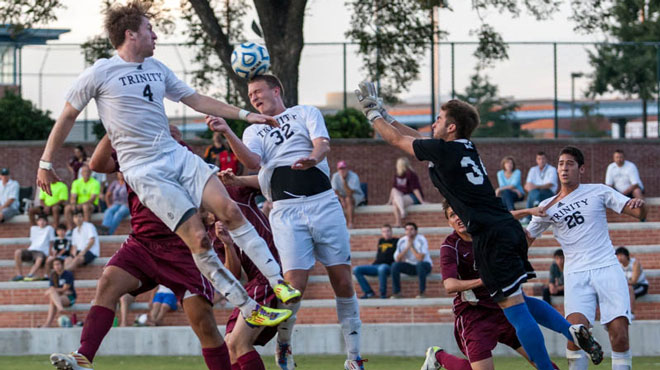 Trinity Men's Soccer to Host NCAA Sectionals This Weekend